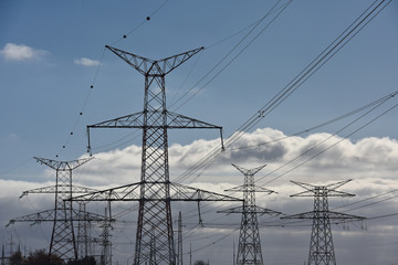 Poster - électricité énergie environnement tension