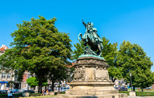 Monument Of King John III Sobieski In Gdansk, Poland