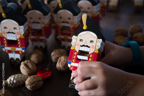 handmade wooden nutcracker