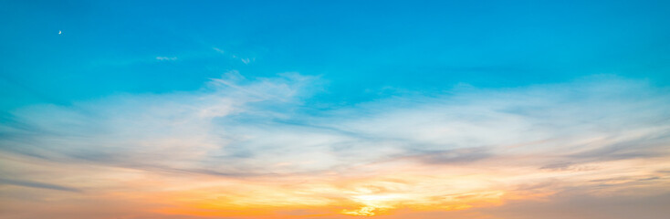 blue and orange sky n alghero at sunset
