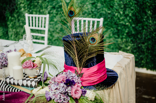 Alice in Wonderland, Wedding, Decoration Tableau sur Toile
