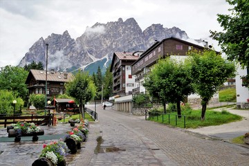 Wall Mural - Cortina d Ampezzo, Italy.