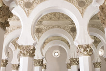 Synagogue Interior, Toledo, Spain