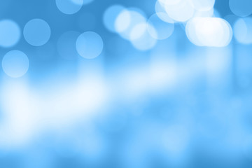 Canvas Print - blurred light with bokeh abstract background