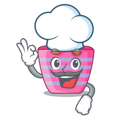 Poster - Chef Beach picnic bag on character shape