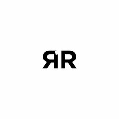 Wall Mural - R Initial Letter Logo Vector