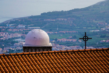 roof and sky