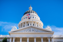The Dome Of The California State Capitol, Sacramento, California
