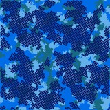 Fototapeta Dinusie - Fashion camo. Colorful camouflage vector pattern. Seamless fabric design