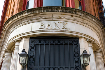 Old Bank Building Exterior