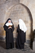 Two nuns in an old convent