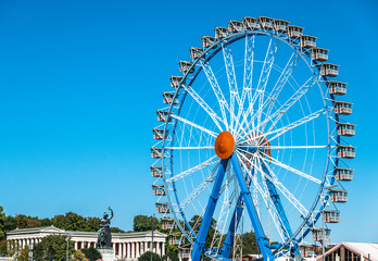 Canvas Print - oktoberfest - ferris wheel