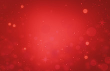 Christmas Background Red Holiday Abstract