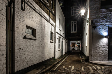 Backstreet in Marylebone, London