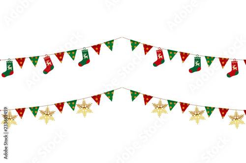 イラスト素材 白背景 クリスマスのイメージの三角旗 パーティーフラッグ 横位置 Christmas Party Flag Comprar Este Vector De Stock Y Explorar Vectores Similares En Adobe Stock Adobe Stock
