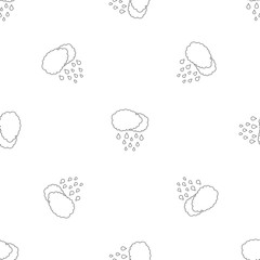 Wall Mural - Rain pattern seamless vector repeat geometric for any web design