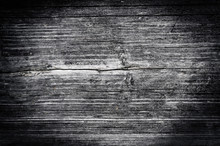 Vintage Black White Wooden Background With Cracked Paint