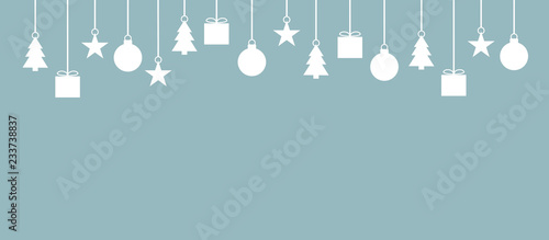 Blauer Hintergrund Mit Schlichter Weisser Weihnachtsdekoration Buy This Stock Illustration And Explore Similar Illustrations At Adobe Stock Adobe Stock