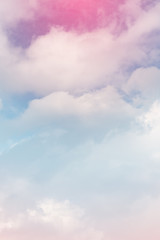 Wall Mural - abstract cloud pastel background