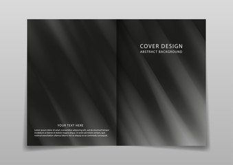 Wall Mural - Cover design with geometric pattern,vector template brochures, flyers, presentations, leaflet, magazine.