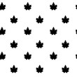 black and white leaf pattern 