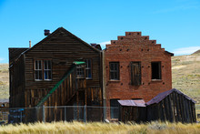 Bodie Ghost Town, Town Hall Abandoned Gold Mining Town, California.