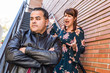 © Andy Dean - Unhappy Mixed Race Couple In An Argument