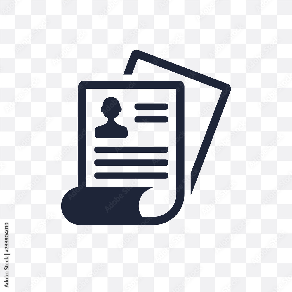 job Application transparent icon. job Application symbol design from Human  resources collection. Simple element vector illustration. Can be used in  web and mobile. Stock Vector | Adobe Stock, image size:1000x1000