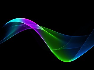 Abstract Wave Wallpaper Background