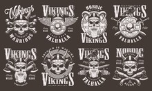Vintage Viking Emblems Collection
