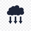 precipitation transparent icon. precipitation symbol design from Weather collection.