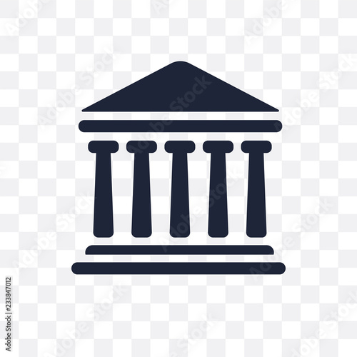 Fotomural Government transparent icon