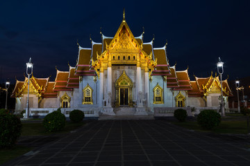 Wat Benchamabophit in Bangkok,Thailand