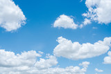 Fototapeta Na sufit - clear blue sky background,clouds with background.
