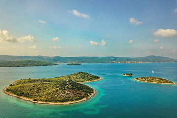 Wall Mural - Mediterranean islands and coastline