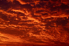 Red Clouds At Dawn