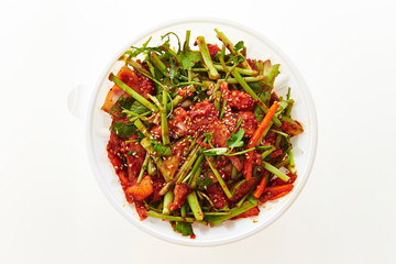 Poster -  Spicy Raw Fish Salad