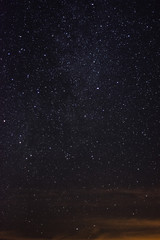 starry sky at night