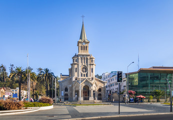 Canvas Print - Nuestra Senora de Dolores Parish Church - Vina del Mar, Chile