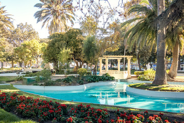 Canvas Print - Plaza Vergara - Vina del Mar, Chile