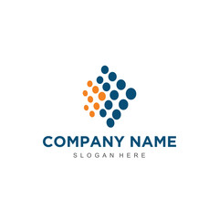 Poster - Simple and Minimalist technology Logo Design vector