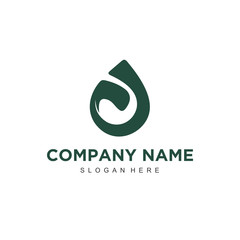 Leinwandbilder - Simple minimalistic modern professional logo design letter d vector EPS illustrator template