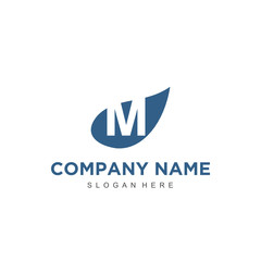 Poster - Simple minimalistic modern professional logo design letter M vector EPS illustrator template