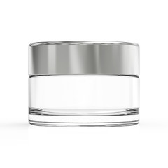 cosmetic cream pot