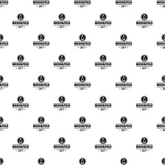 Sticker - Laundry wash and fold pattern seamless vector repeat geometric for any web design