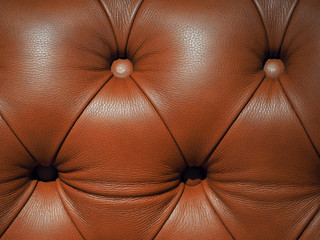 Fragments of leather upholstered furniture