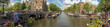 Amsterdam Panorama across the canals