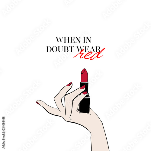 wear lipstick quotes