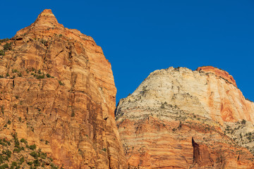 Poster - Scenic Zion National Park Utah Landscape