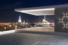 Creative Rooftop With NY View